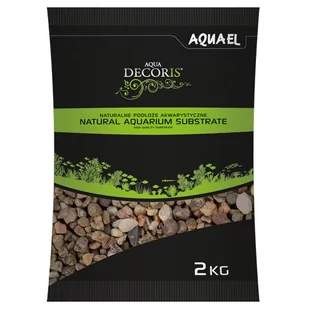 Aquael żwir naturalny wielobarwny 5-10 mm 2 kg - Podłoże do akwarium - miniaturka - grafika 1