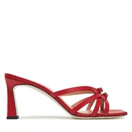 Klapki i japonki damskie - Klapki Pollini SA28217C0MTC0501 Czerwony - miniaturka - grafika 1