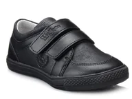 Buty dla chłopców - Buty dziecięce chłopięce sportowe na rzepy czarne Wojtyłko 61021-32 - miniaturka - grafika 1