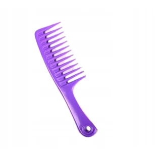 Deni Carte Grzebień Afro Abs Z Rączką Szeroki 5683 - Szczotki i grzebienie do włosów - miniaturka - grafika 2