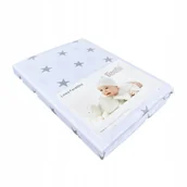 Prześcieradła dla dzieci - PRZEŚCIERADŁO BAWEŁNIANE Z GUMKĄ DO ŁÓŻECZKA 120X60 ODDYCHAJĄCE - FERETTI - miniaturka - grafika 1