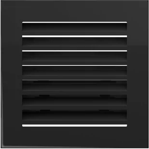 Kratki.pl KRATKA KOMINKOWA FRESH CZARNA 170X170 MM 17C/FRESH - Akcesoria kominkowe - miniaturka - grafika 1