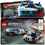 Klocki - ZESTAW LEGO BMW • M4 GT3 + M Hybrid V8 • LEGO AUTA SAMOCHODY 76922 SUPER PREZENT DLA DZIECKA + EBOOK-1 - miniaturka - grafika 1