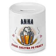 Skarbonki - SKARBONKA DLA MAMY MATKI DZIĘKUJE CI ŻE JESTEŚ z Nadrukiem ze Zdjęciem + Opakowanie na prezent (wzór 02) - miniaturka - grafika 1