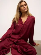 Piżamy damskie - Mohito - Bordowa góra od piżamy - kasztanowy - miniaturka - grafika 1