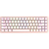 Klawiatury - RAMPAGE Rebel Różowy REBEL-PINK - miniaturka - grafika 1