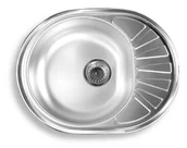 Zlewozmywaki - Novaservis - Zlew, 45x58 cm, stal nierdzewna DR45/58 - miniaturka - grafika 1