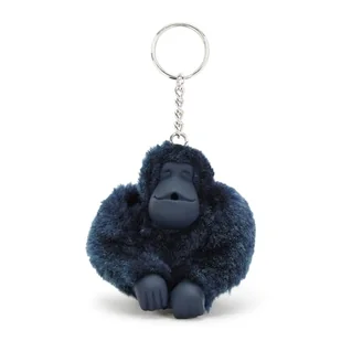 Kipling MONKEYCLIP M Brelok Średni Małpy, Blue Bleu 2 Niebieska - Torebki damskie - miniaturka - grafika 1