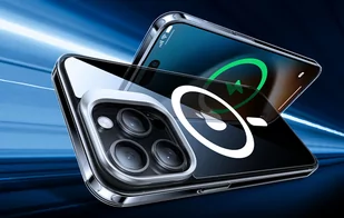 Etui Torras UPRO Lstand Clear-Mag do iPhone 15 Pro (transparentne) - Etui i futerały do telefonów - miniaturka - grafika 2