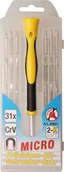 Bity - Kraftmann Wkrętak z bitami  31 cz., precyzyjne B.20831 - miniaturka - grafika 1