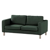 Pokrowce na meble - Dekoria pl pl Pokrowiec na sofę Karlstad 2-osobową nierozkładaną krótki leśna zieleń szenil 165 x 89 x 64 cm City 617-704-81 - miniaturka - grafika 1