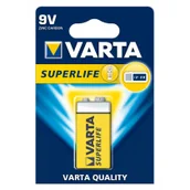 Baterie i akcesoria - Varta Bateria cynkowa 9V Superlife 1szt BAVA 2022 - miniaturka - grafika 1