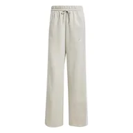 Spodnie rowerowe - adidas Kobiety ESSENTIALS 3-STRIPES OPEN HEM FLEECE PANTS, wonder alumina/white, S - miniaturka - grafika 1