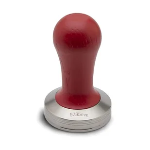 Lelit - PLA471R Lelit57 Coffee Tamper Rdw Handle, srebrny/czerwony - Akcesoria i części do ekspresów do kawy - miniaturka - grafika 1