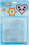 Klocki - Revell Hama maxi płytki stwórcze w kształcie serca i gwiazdy TR - miniaturka - grafika 1