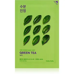 Holika Pure Essence Mask Sheet maska w płacie Green Tea 1szt - Maseczki do twarzy - miniaturka - grafika 1