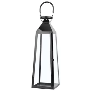 Beliani Lampion czarny 53 cm CRETE - Poduszki ogrodowe - miniaturka - grafika 1