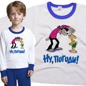 Piżamy dla dziewczynek - Piżama dziecięca Wilk I Zając Już Ja Ci Pokażę 98/104 - VoloDonum - miniaturka - grafika 1