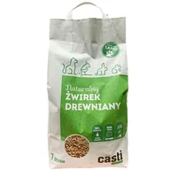Żwirek dla kotów - Żwirek drewniany uniwersalny zapach naturalny 7 l CASTI - miniaturka - grafika 1