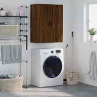 Szafki na klucze - vidaXL Szafka wisząca, brązowy dąb, 69,5x34x90 cm - miniaturka - grafika 1