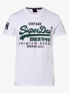 Koszulki męskie - Superdry - T-shirt męski, biały - grafika 1