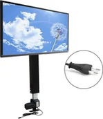 Uchwyty do telewizora - Elektryczny uchwyt do telewizora Podstawa do telewizora 700 mm Uchwyt do telewizora LCD z regulacją wysokości i płaskim ekranem 26"-57" - miniaturka - grafika 1