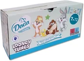 Chusteczki nawilżane - Chusteczki nawilżane Dada Everyday 7x72 Looney Tunes - miniaturka - grafika 1