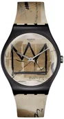 Zegarki męskie - Zegarek Swatch SVIZ104-5300 BASQUIATS PAY! - miniaturka - grafika 1