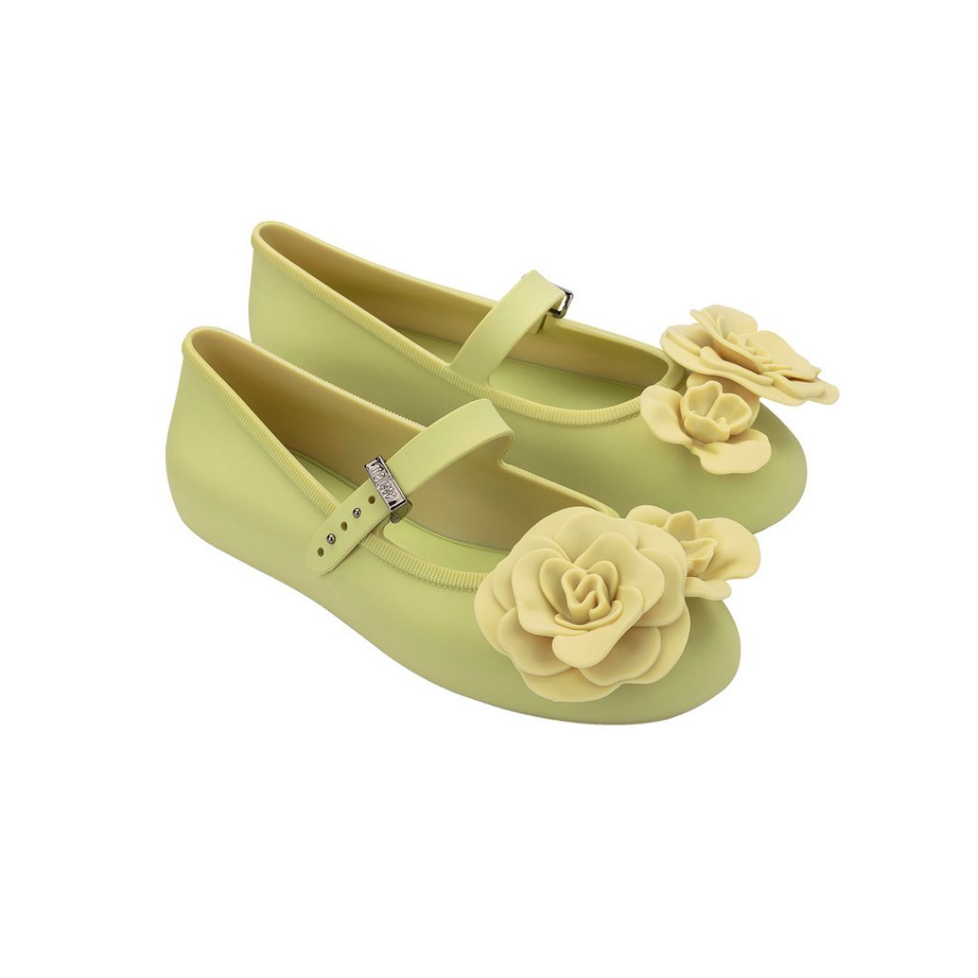 Melissa Soft Ballerina Petals AD Green Baleriny Damskie Zielone 39