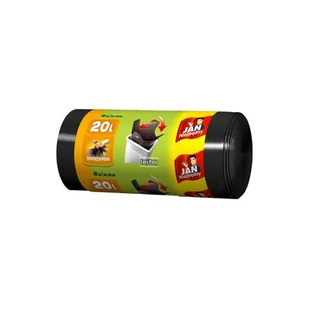 Worki na śmieci HD Easy-pack czarne 20 l 40 sztuk Jan Niezbędny - Worki na śmieci - miniaturka - grafika 1