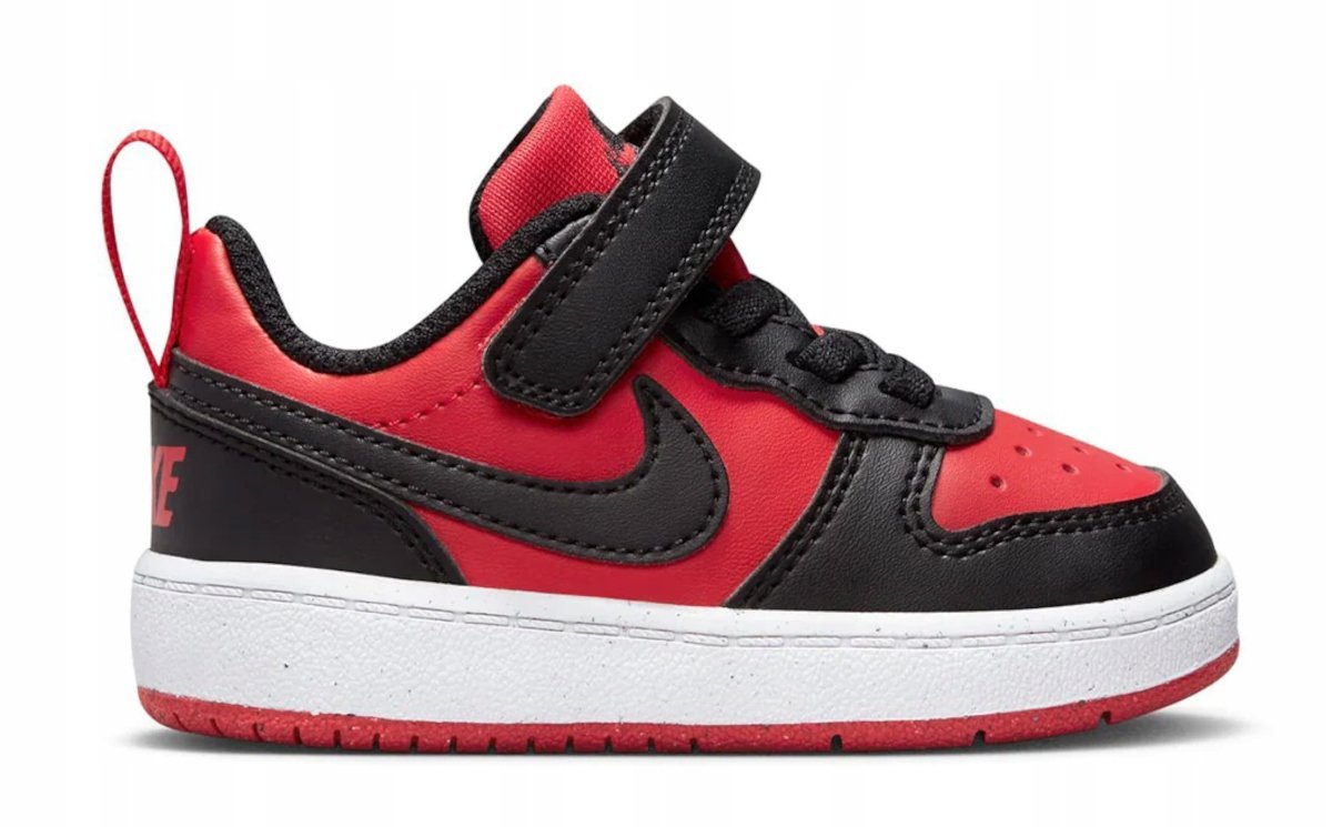 BUTY dziecięce NIKE COURT BOROUGH DV5458-600 obuwie dla dziecka rzepy 25