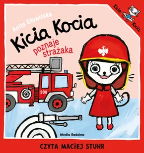 Kicia Kocia poznaje strażaka (plik audio) - Audiobooki dla dzieci i młodzieży - miniaturka - grafika 1