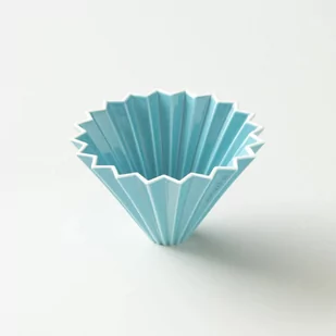 ORIGAMI Ceramiczny Origami Dripper M Turkusowy 99300567 - Zaparzacze i kawiarki - miniaturka - grafika 1