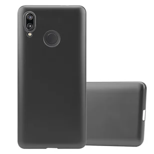 Pokrowiec Do Huawei P20 LITE 2018 / NOVA 3E w METALLIC SZARY Etui TPU Silikon Obudowa Ochronny Case Cover Cadorabo - Etui i futerały do telefonów - miniaturka - grafika 1