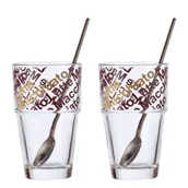 Szklanki - Leonardo Szklanki Do Kawy Caffe Latte Solo 2 Szt - miniaturka - grafika 1