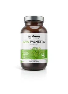Big Nature Saw Palmetto - suplement diety 60 kaps. - suplement - Suplementy diety - miniaturka - grafika 1