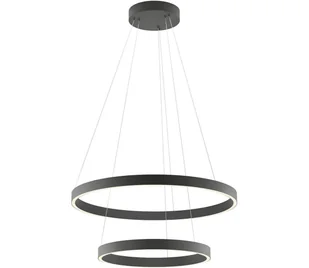 Redo 01-2891 - LED Żyrandol ściemnialny na lince FEBE LED/62W/230V czarny - Lampy sufitowe - miniaturka - grafika 1