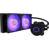 Chłodzenie procesora - Cooler Master Chłodzenie wodne MasterLiquid Lite ML240L V2 RGB - miniaturka - grafika 1