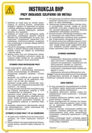 Instrukcje stanowiskowe BHP - IAC32 INSTRUKCJA BHP PRZY OBSŁUDZE SZLIFIERKI DO METALI, FN - FOLIA SAMOPRZYLEPNA; (245X350MM) - miniaturka - grafika 1
