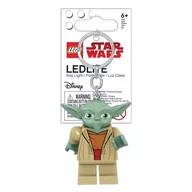 Breloczki dla dzieci - Brelok LEGO Star Wars Yoda LGL-KE11H z latarką - miniaturka - grafika 1