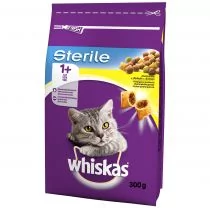 Whiskas Sterile kurczak 0,3 kg - Sucha karma dla kotów - miniaturka - grafika 1