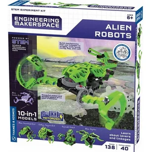 Kosmos Engineering Makerspace AlienRobots - Roboty dla dzieci - miniaturka - grafika 1