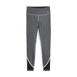 Damskie Legginsy PUMA LOGO LOVE HW FL TIGHT 52390787 – Granatowy - Legginsy - miniaturka - grafika 1