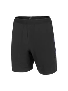 4F Szorty funkcyjne w kolorze czarnym - Spodenki męskie - miniaturka - grafika 1