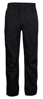 Odzież trekkingowa męska - Killtec Męskie spodnie przeciwdeszczowe z zamkiem błyskawicznym na całej długości, do pakowania - KOS 20 MN PNTS, czarne, L, 38282-000 - grafika 1