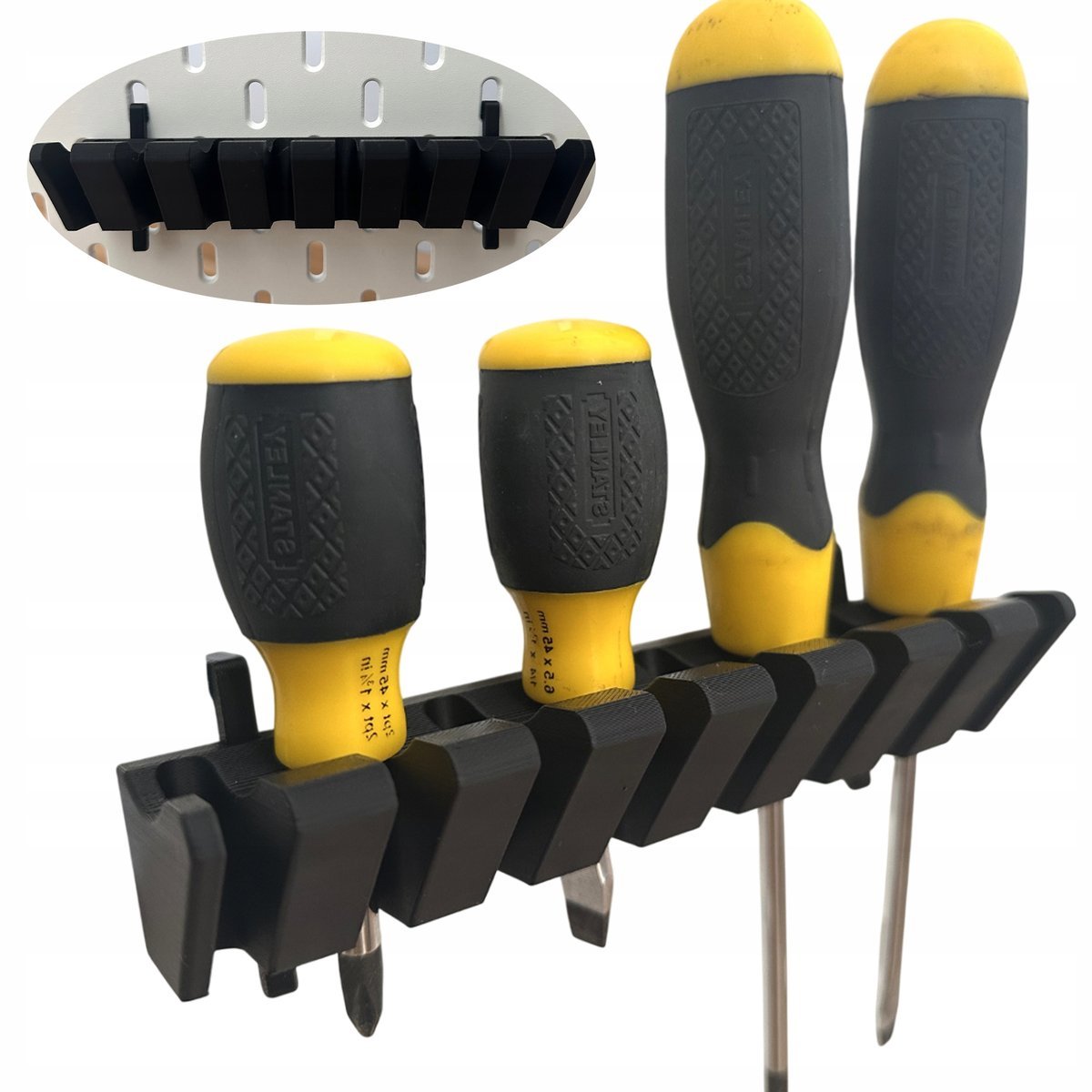 WIESZAK WARSZTATOWY NA ŚRUBOKRĘTY ORGANIZER 8 MIEJSC DO TABLICY SKADIS IKEA