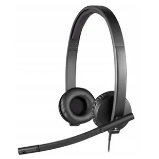Logitech H570e Stereo czarne - Słuchawki - miniaturka - grafika 1