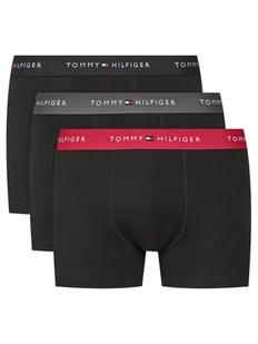 Tommy Hilfiger Komplet 3 par bokserek UM0UM02763 Czarny - Majtki męskie - miniaturka - grafika 1