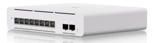 Ubiquiti UniFi Pro XG 8 PoE Zarządzany L2/L3 10G Ethernet (100/1000/10000) Obsługa PoE Szary - Pozostałe akcesoria sieciowe - miniaturka - grafika 1