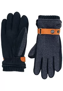 camel active Męskie rękawiczki z ciepłą podszewką polarową, granatowy, XL - Rękawiczki - miniaturka - grafika 1